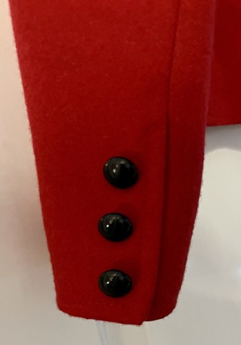 Windsmoor Vintage schwarz & rot Jacke Wollmischung Smart Büro Anlass UK12/14 - Bild 4 von 10