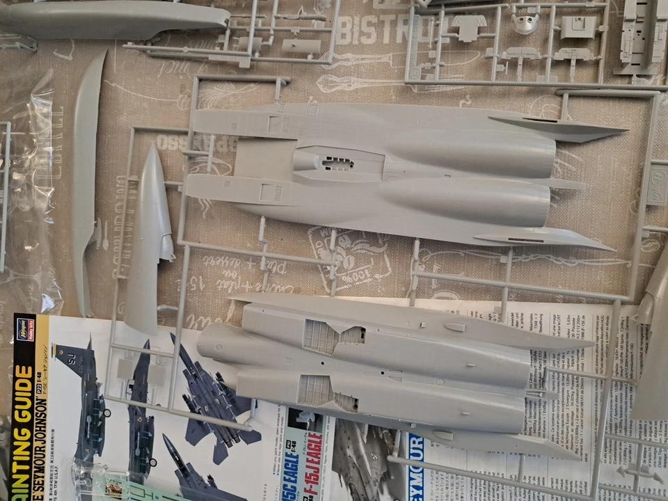 F-15E Eagle Seymour Johnson Hasegawa 1/48 + Extra Decal Sheet - Immagine 3 di 4