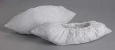 Alpha Pro Tech SH-G1253-B Disposable Shoe Covers, Polyethylene, White,