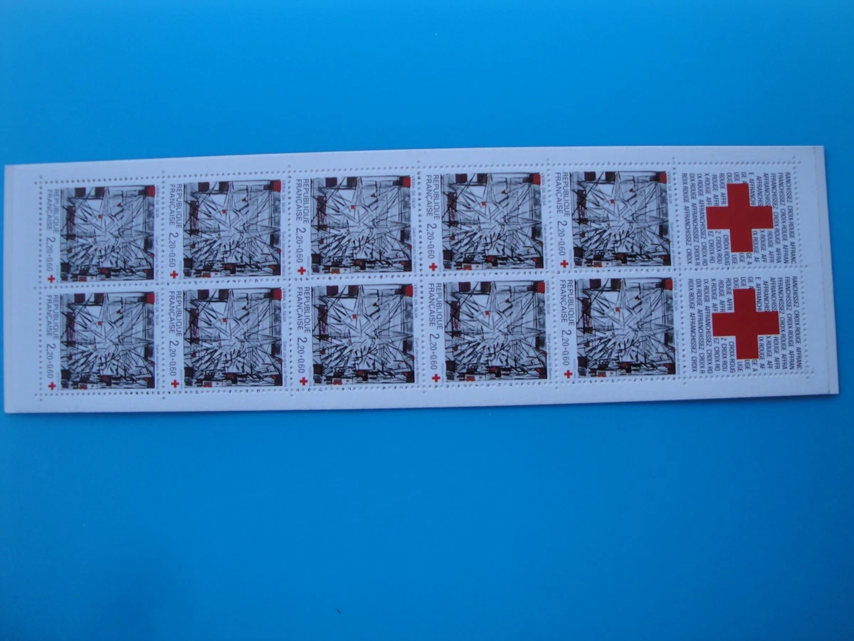 Carnet De Timbres France Croix-Rouge 1989 – Yvert N°2038 – Neuf Non Plie