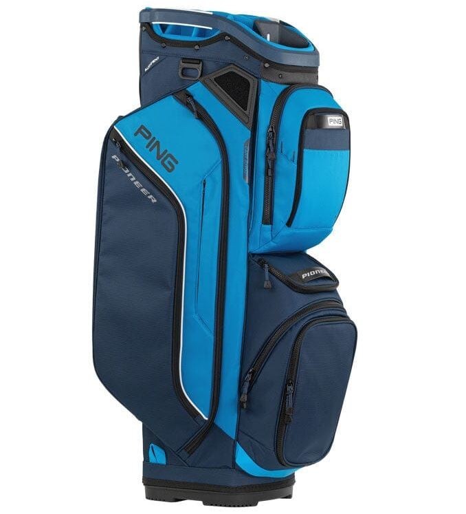 PING 2026 Pioneer 244 Cart Golf Bag 15-Way Divider Color: Blue