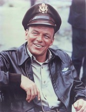 VTG Photo Frank Sinatra Singer Acter Von Ryan's Express Film Military Colonel