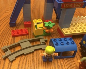 Lego Duplo 5608 Train Starter Set - Incomplete - Rare 2008, 64% complete 