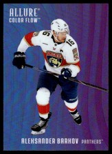 2025-26 Upper Deck Allure Color Flow Blue Puirple Aleksander Barkov Florida