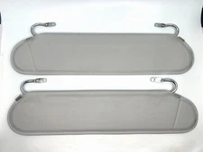 Interior Sunvisor Sun Visors Set for Jeep Wrangler YJ 87-95 Light Gray- 2 Pieces
