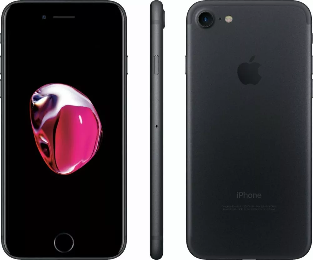 Apple iPhone 7 32GB - Matte Black - Unlocked | Rare iOS 13 (13.7) | Good (B)