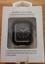 WITHit Bumper for 40MM Apple 4 5 Watch Black Rugged Integrated