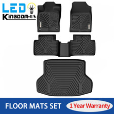 Floor Mats Liner Cargo Liner For 2016-2021 Honda Civic Sedan Tpe All Weather