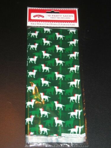Dogs cellophane party event favor candy cookie treat bags 10ct NIP Free Shipping