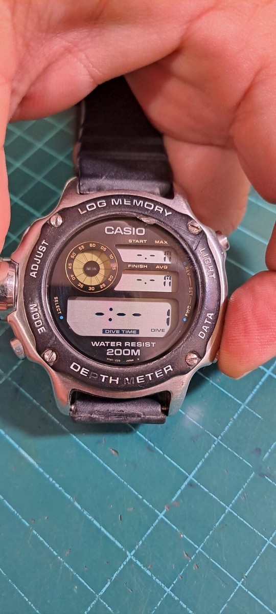 Iper Rare Vintage (1991) Casio DEP-510 Depth Meter *First