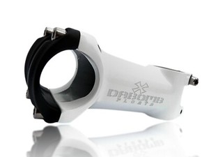 white mtb stem