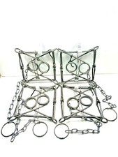 4 Duke 160 Body Grip Traps Trapping Supplies Raccoon Fisher Groundhog Nuisance 