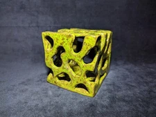 Ceramic Candle House (Seaweed) - Wall Mount - Tea Light - Sculpture - 2024