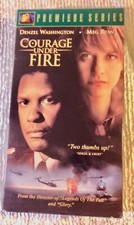 Courage Under Fire 1996 VHS Denzel Washington Meg Ryan ISBN 0793941326