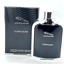 Jaguar Black Classic by Jaguar EDT Perfume For Men 3.4 oz 100 ml New Sealed box