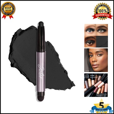 Eyeshadow 101 Crème-to-Powder Eyeshadow Stick Onyx Black Matt Langanhaltend, ...