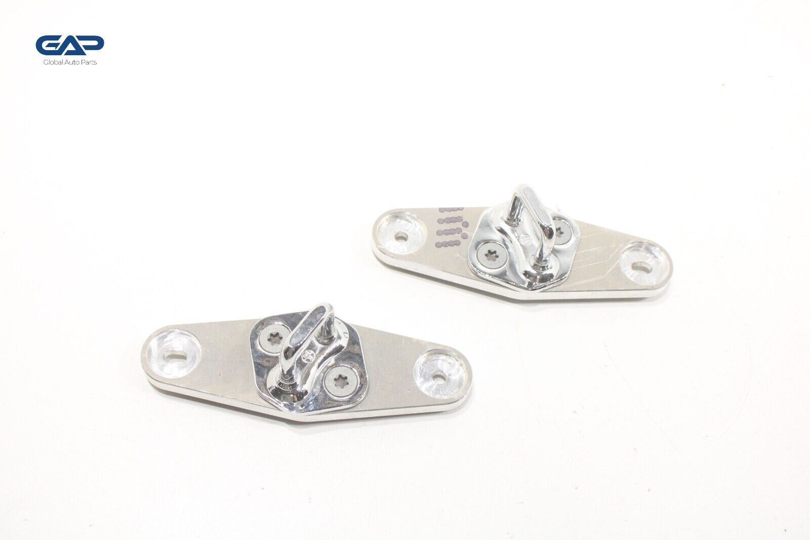 2010-19 ASTON MARTIN RAPIDE REAR SEAT LEFT & RIGHT LOCK LATCH STRIKER OEM -SET-