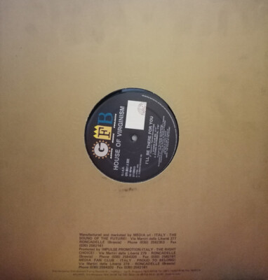 House Of Virginism I'll Be There For You 2x12'' Vinyl Schallplatte 011