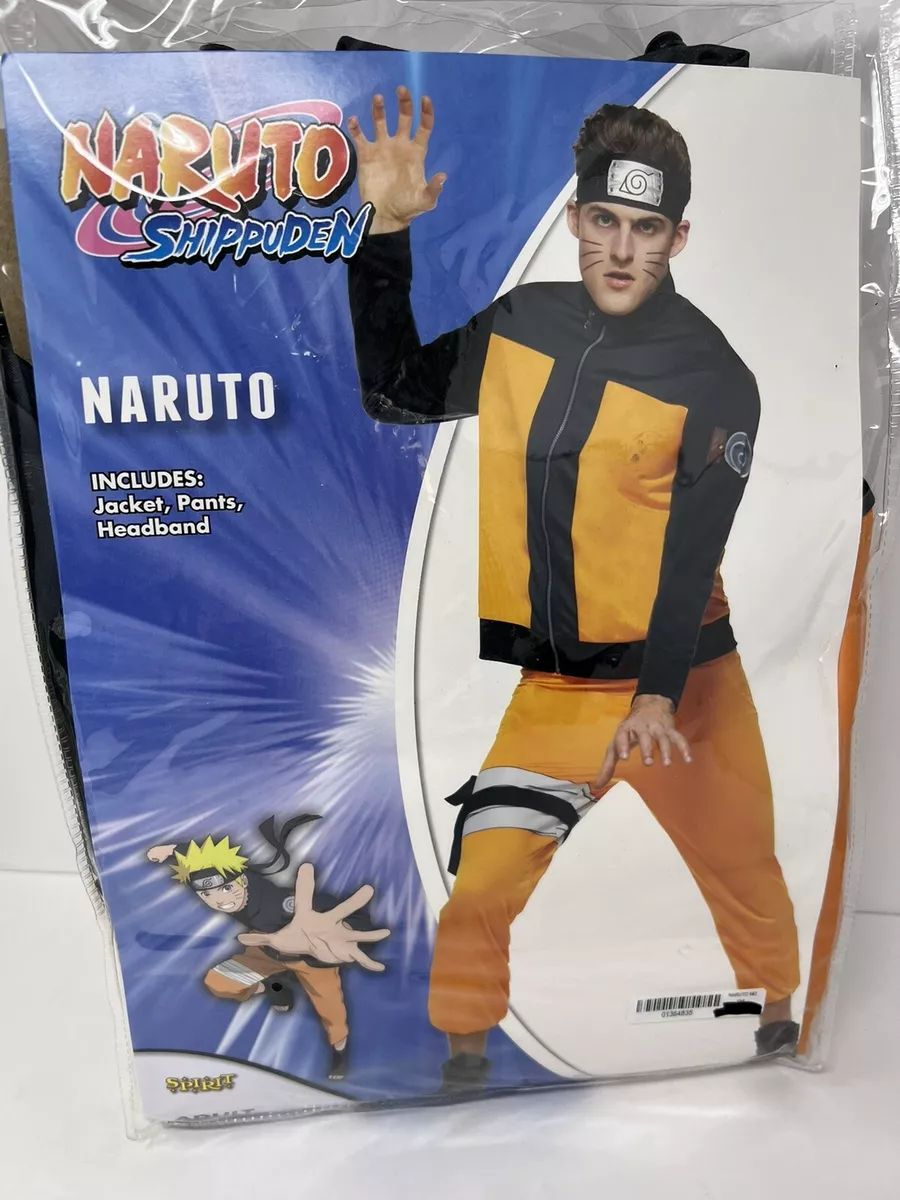 Spirit Halloween Adult Naruto Shippuden Costume | Officially Licensed |  Anime Cosplay | Naruto Cosplay | TV and Movie Costume