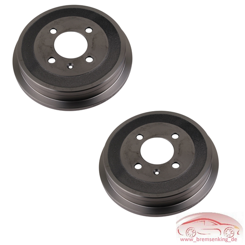 Bremsen Bremstrommeln Bremstrommel Trommel hinten VW Polo 6N2 6 N 2**