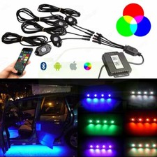 Firebug 4 Pod Rgb Led Rock Lights Kit For Jeep Off Road Truck Boat Accessories