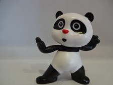 Alte Werbefigur & Sammelfigur / Panda Bär - 50 mm groß