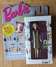 POODLE PARADE BARBIE KEYCHAIN Mattel Vintage 1995 Item 705-0 New-NRFB
