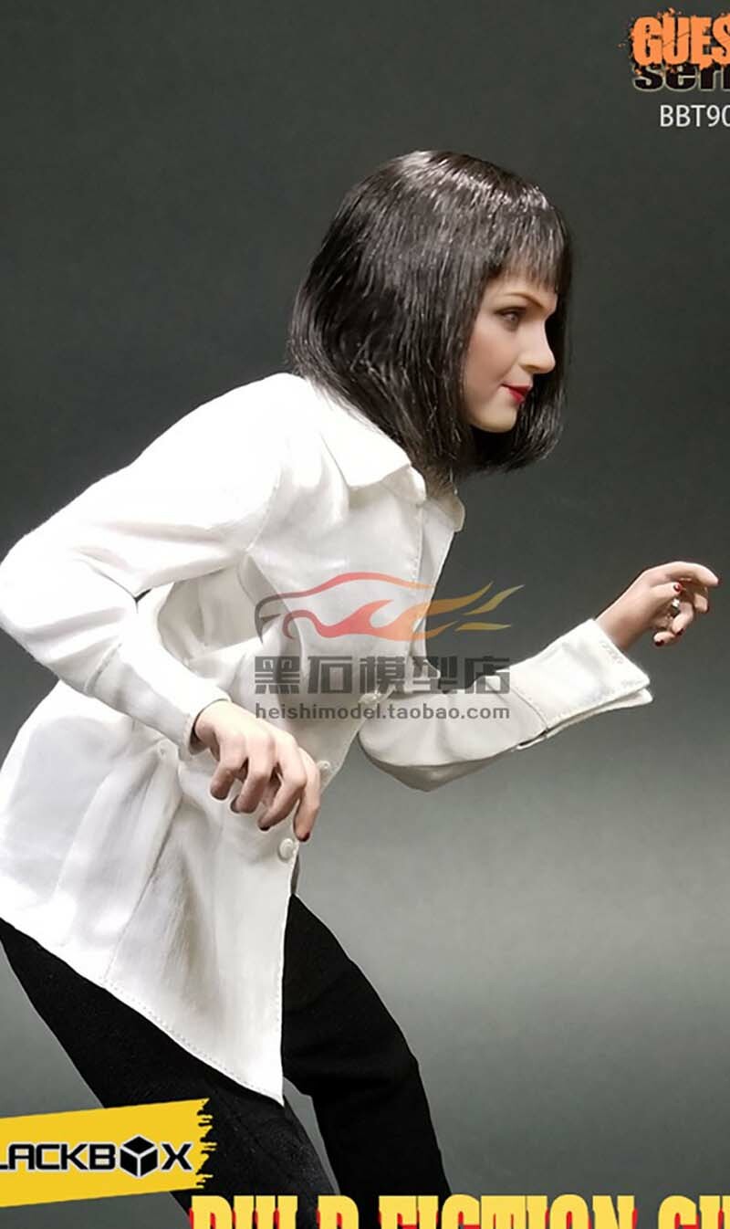 Figurine Blackbox Toys Pulp Fiction Girl 1/6 - édition 2025, 30,5 Cm, PVC/tissu