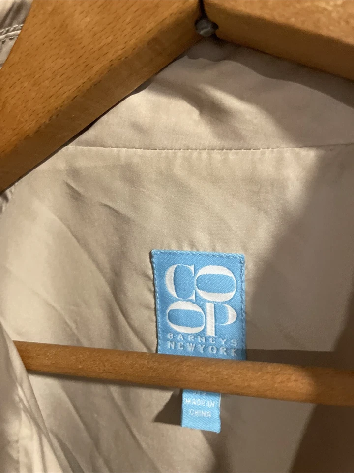 Barney’s New York Coop Trench cintura con cordón XS  Foto 3 de 4