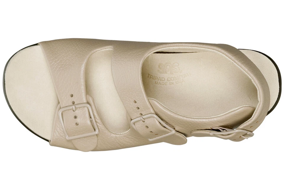 SAS Relaxed Natural 7.5 WW Double Wide, Women's Sandal New In Box Save Big - Image 3 of 4