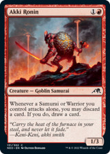 Akki Ronin - Foil NM-Mint Kamigawa: Neon Dynasty MTG
