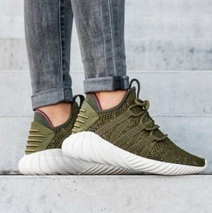 ladies khaki adidas trainers