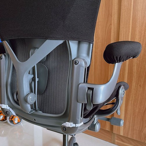 Seat Cushion Set For Herman Miller Aeron Engineered Chair with Protective Cover - Picture 8 of 10