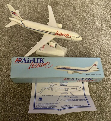 Flight Miniatures AirUK Leisure Airways Boeing 737-400 Maßstab 1:185 Flugzeugmodell 