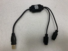 Belkin USB to PS/2 Adapter F5U119vE1  allows you to link two PS/2 devices