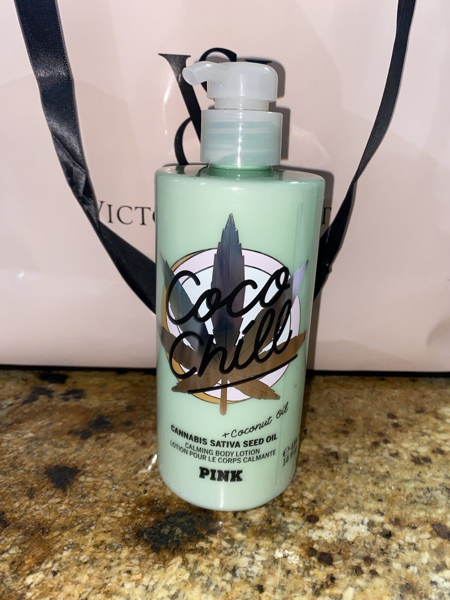 Victoria's Secret Pink Coco Chill Lotion Body Cream Coconut Oil