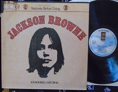 K*d様 JACKSON BROWNE✴︎Saturate Before Usi JACKSON BROWNE, Jackson Browne [Saturate Before Using] UK Exc- LP