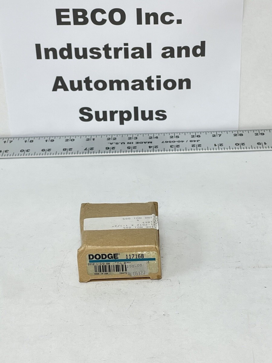 Dodge 117168 2012 1-1/2 KW Taper Lock Bushing | eBay