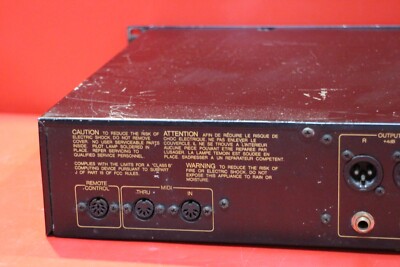 Vintage YAMAHA REV 7 Digital Reverb Reverbrator from Japan U1720