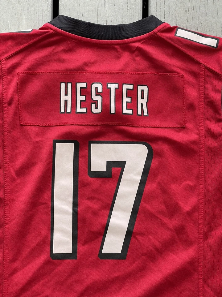 Camiseta Nike On Field Atlanta Falcons Devin Hester #17 NFL juvenil talla mediana (10/12) Foto 4 de 4