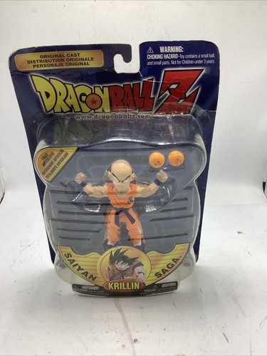 Dragon Ball Z Saiyan Saga Krillin Action Figure 2000 Irwin Toy Figure New 2000 - Picture 2 of 10