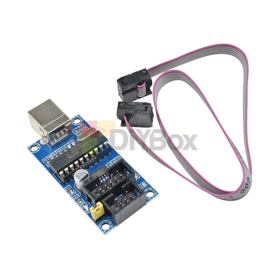 USBTiny USBtinyISP AVR ISP Programmer für Arduino UNO R3 Bootloader Meag2560 SE - Bild 2 von 4