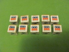 Lot of 10 Silver Cup Billiard Chalk - Brown.
