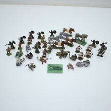 Assorted Wargaming Miniatures Lot - Horses Archers Spear Throwers Lot of 30 + 