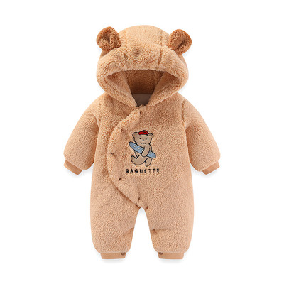 Ropa Para Bebe Recien Nacido Niño Niña Conjuntos De Lana Gruesa Monos Para Frio
