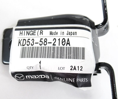 Genuine OEM Mazda KD53-58-210A Right Front Upper Door Hinge | eBay