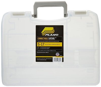 Plano Connecting Satchel, Small, Clear (3860-01)