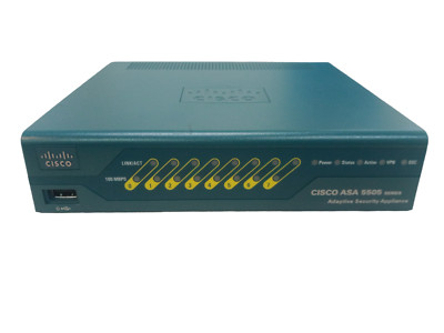 ASA5505 V05 Cisco ASA 5505 Series Adaptive Security Appliance Works; No Adapter