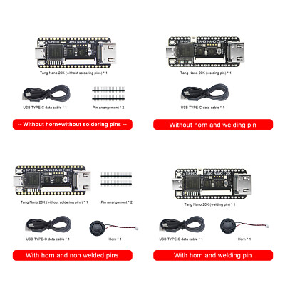 Sipeed Tang Nano20K Development Board erial Communication NES Simulator Speaker