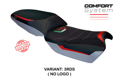 Ducati Multistrada V4 Rally 23-24 Red-Silver Adria Comfort Saddle Cover